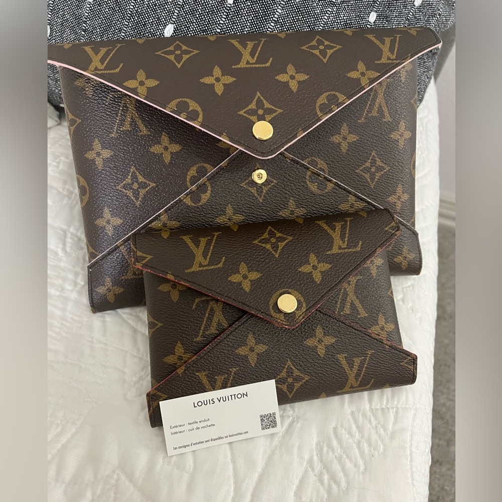 Louis Vuitton Kiragami Monogram large & Med pouch